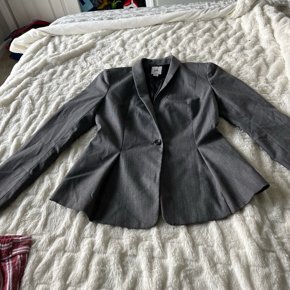 Halogen Charcoal blazer size 00
